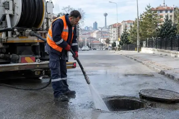 Basınçlı Su ile Kanal Temizliği